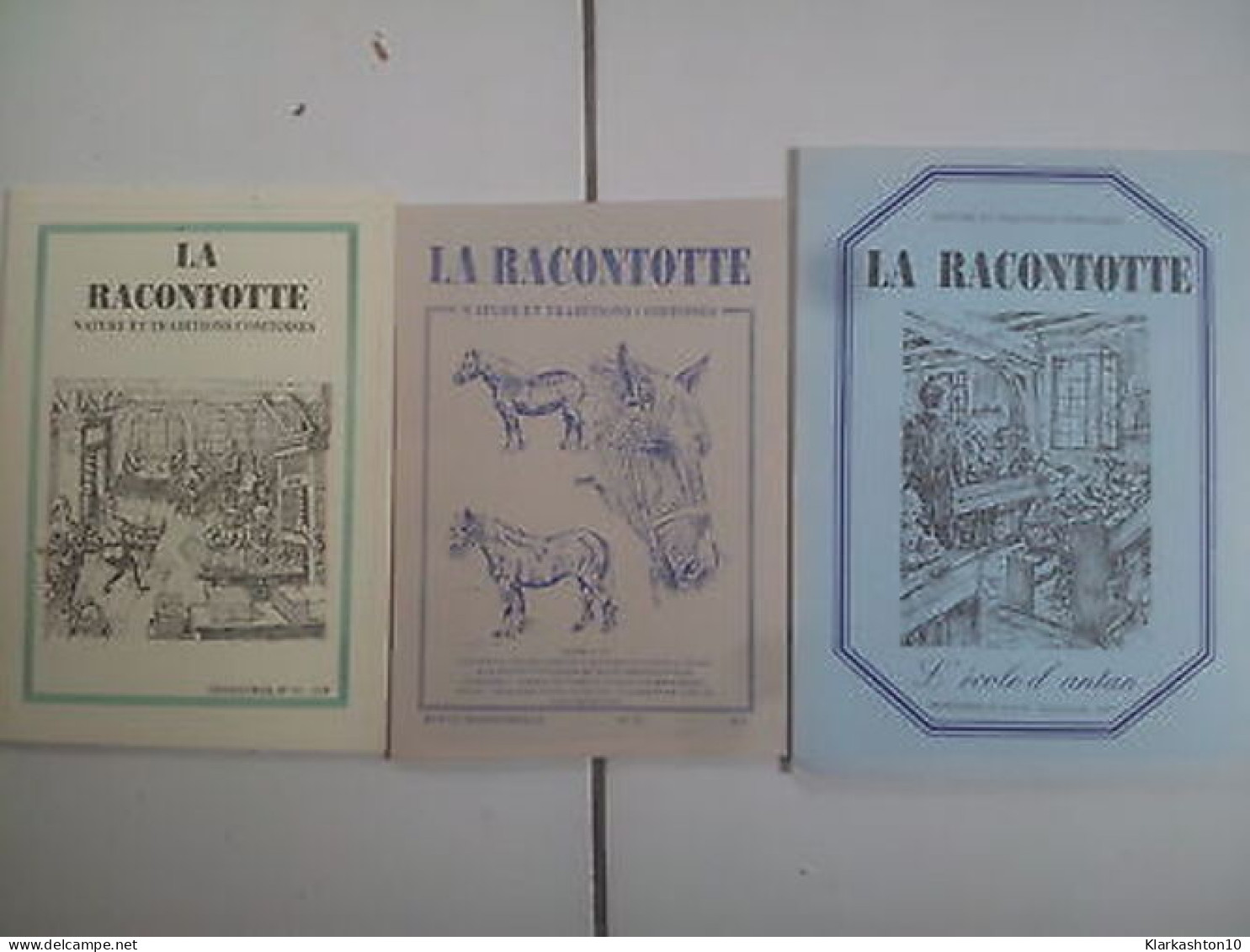 Lot 3 Revues LA RACONTOTTE Numéros 35 37 Et Numéro Double Spécial école 3839 - Sin Clasificación