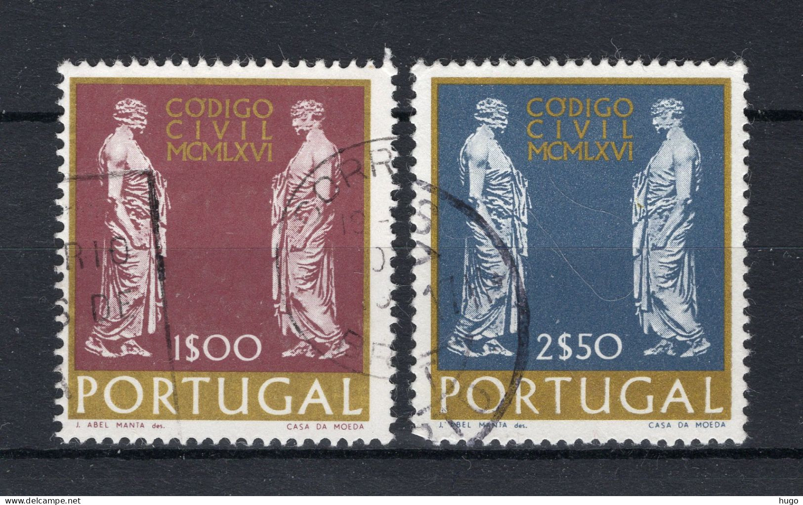 PORTUGAL Yt. 1014/1015° Gestempeld 1967 - Used Stamps