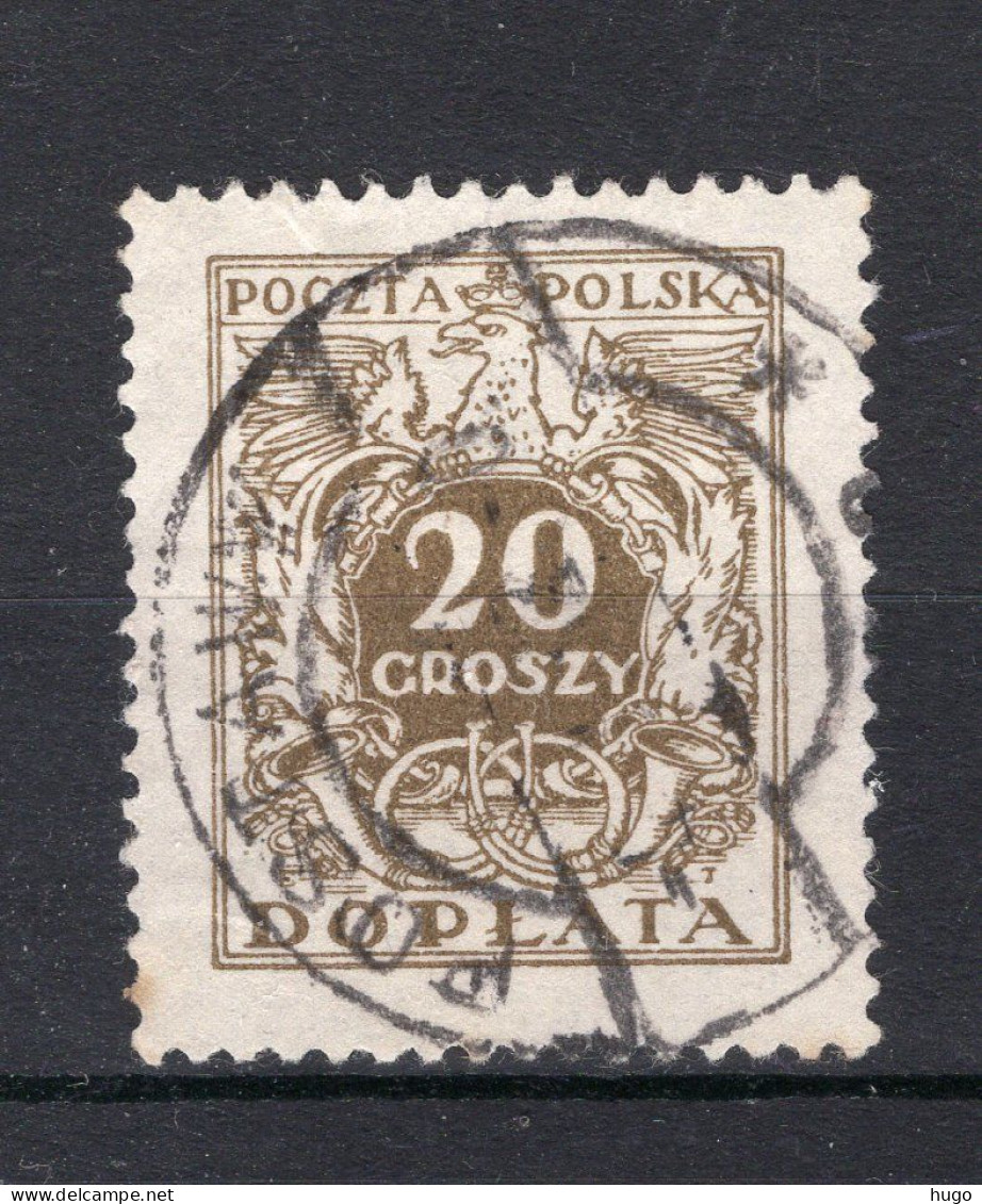 POLEN Yt. T71° Gestempeld Portzegel 1924 - Postage Due