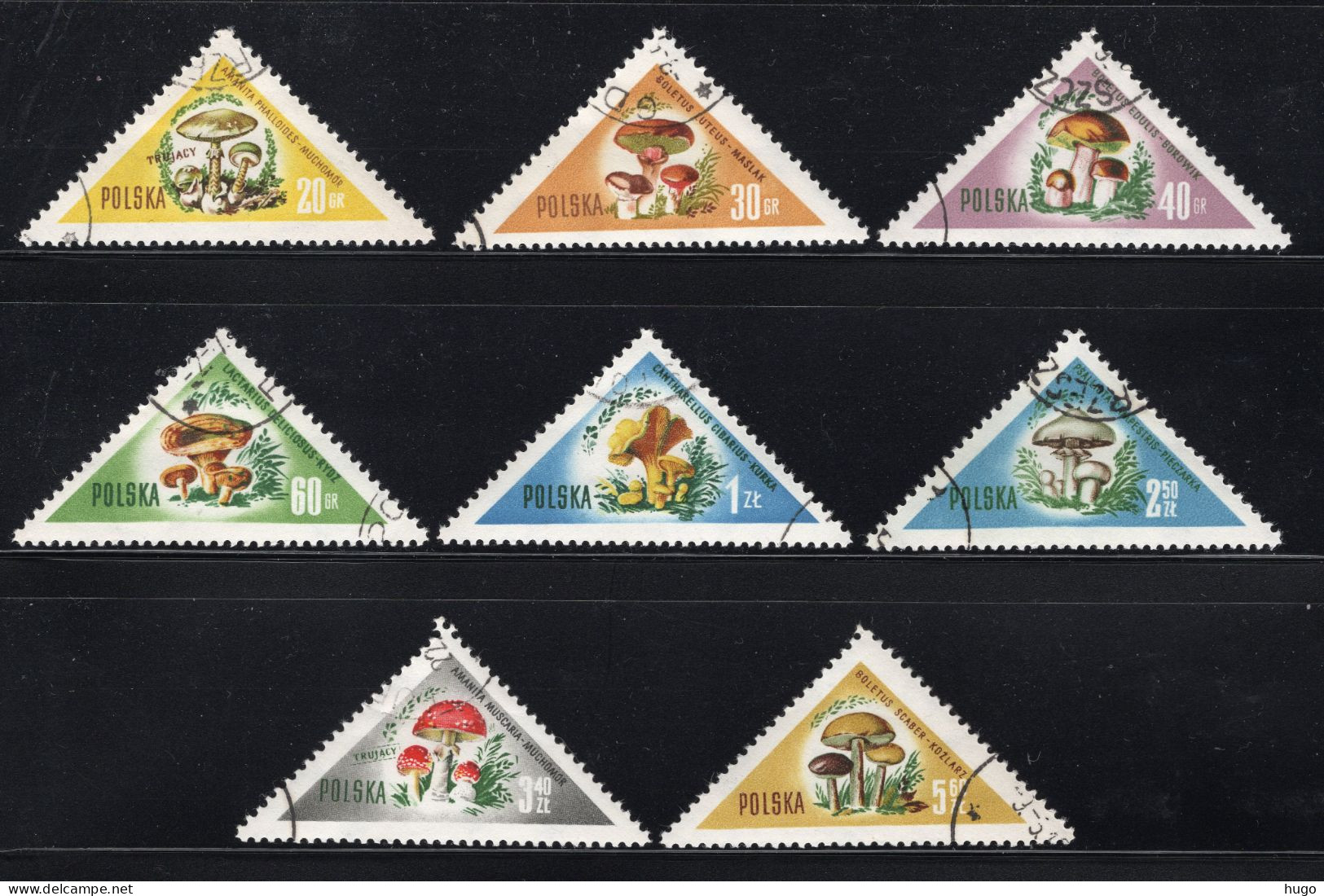 POLEN Yt. 959/966° Gestempeld 1959 - Used Stamps