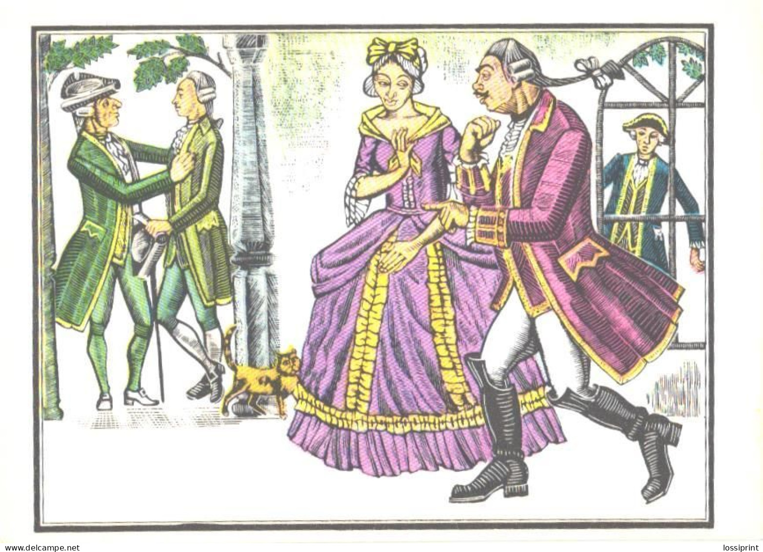 D.I.Fonvizin Brigadir, Glamour Men And Lady, 1975 - Märchen, Sagen & Legenden