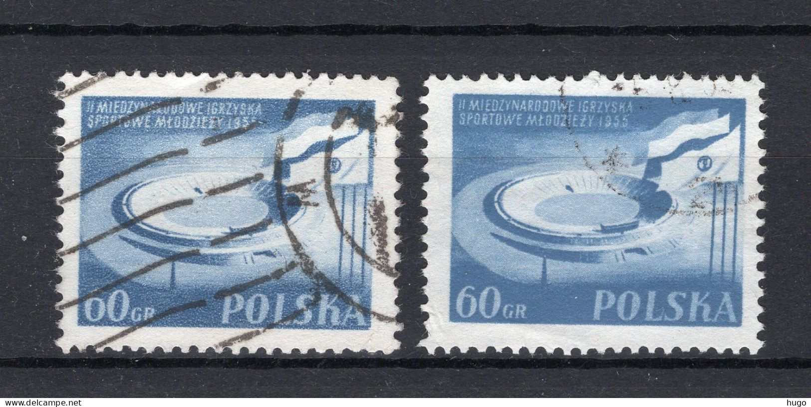 POLEN Yt. 829° Gestempeld 1955 - Used Stamps