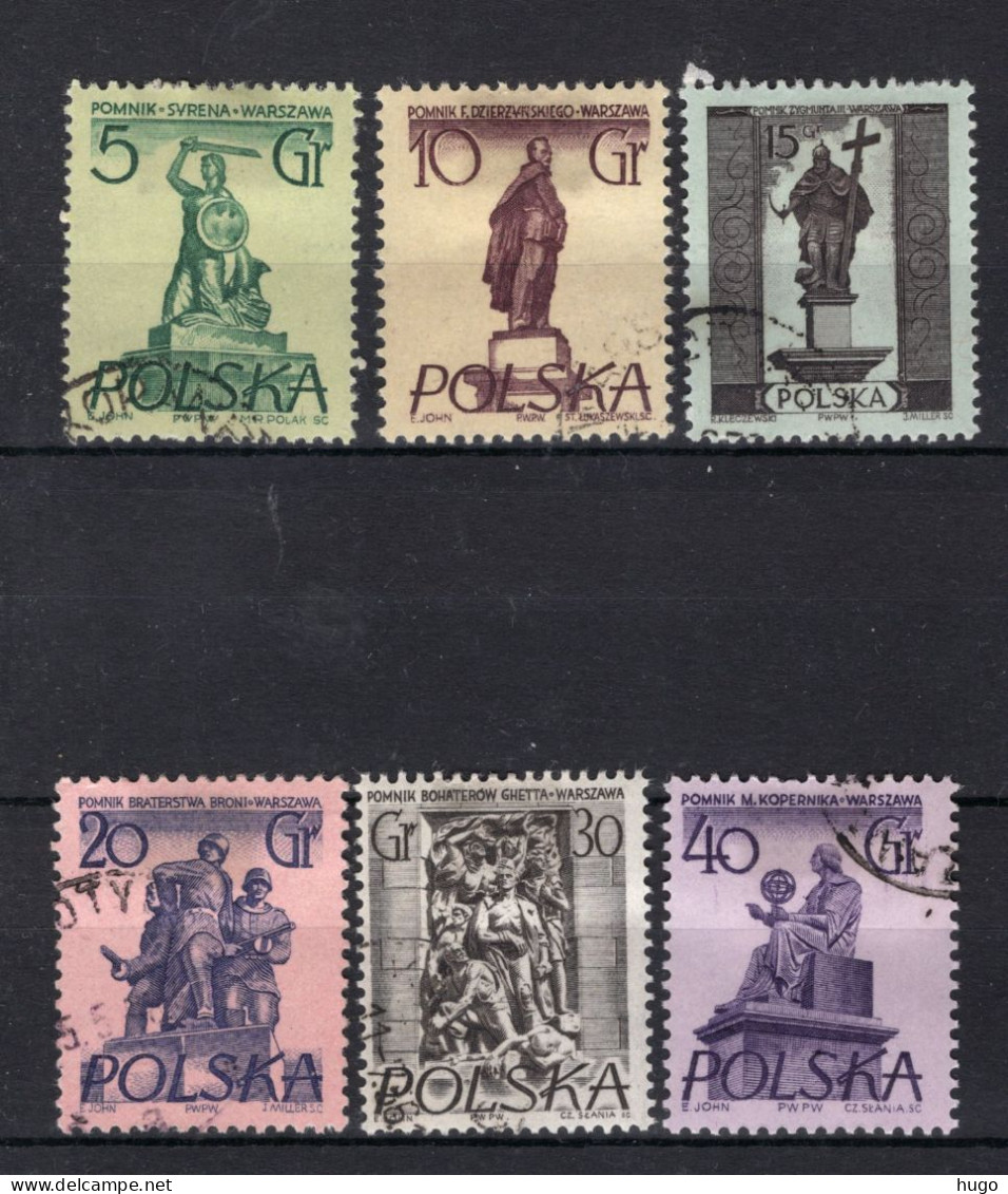 POLEN Yt. 802/806° Gestempeld 1955-1956 - Used Stamps