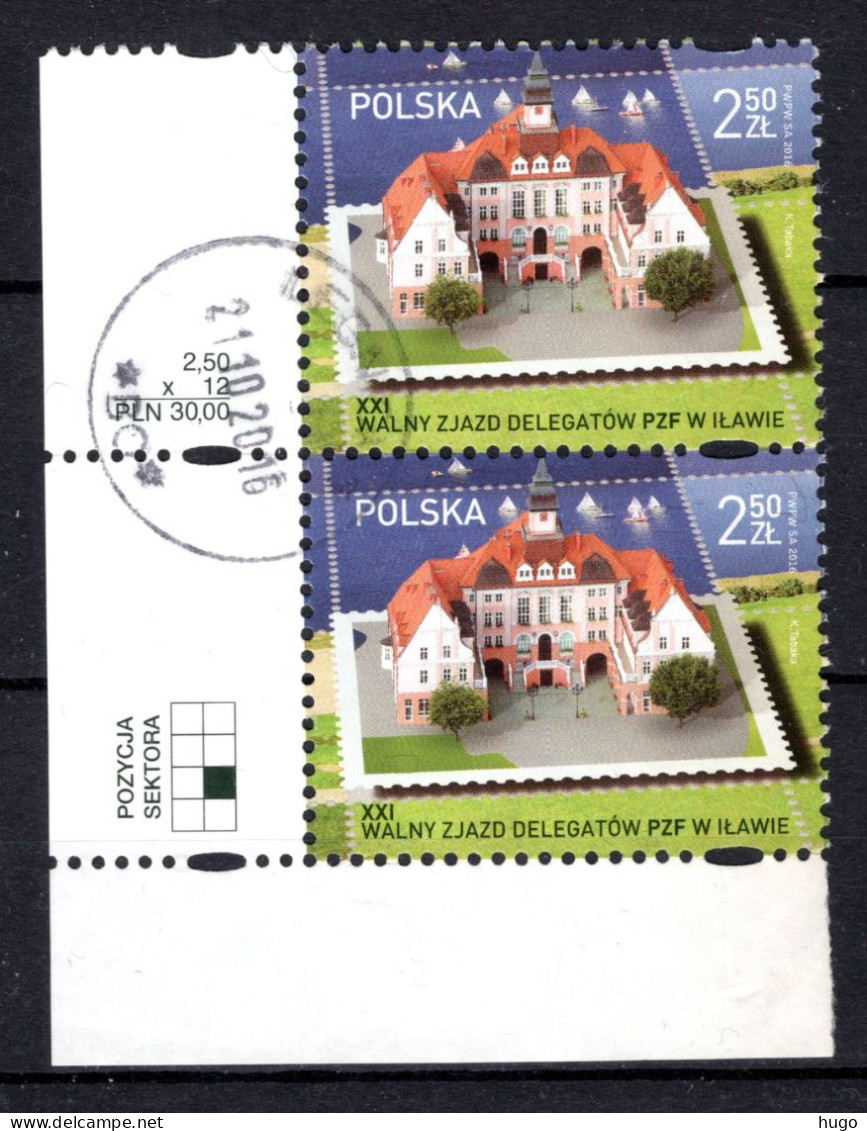 POLEN Yt. 4497° Gestempeld 2016 - Used Stamps