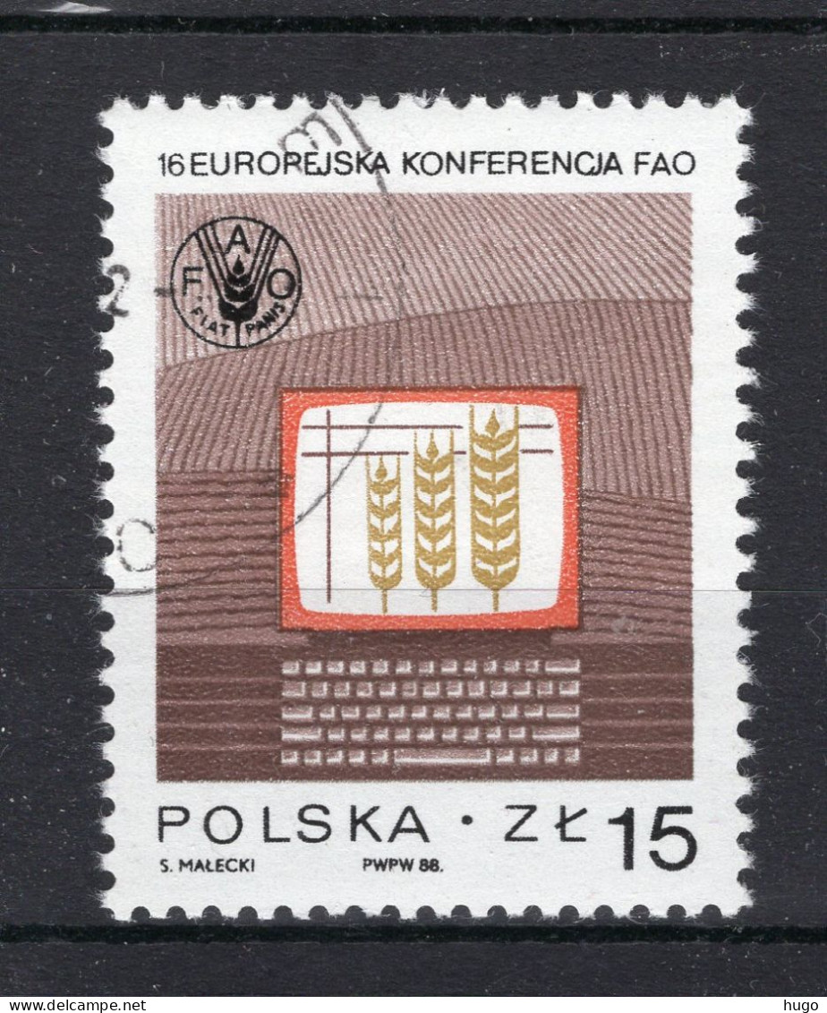 POLEN Yt. 2963° Gestempeld 1988 - Used Stamps