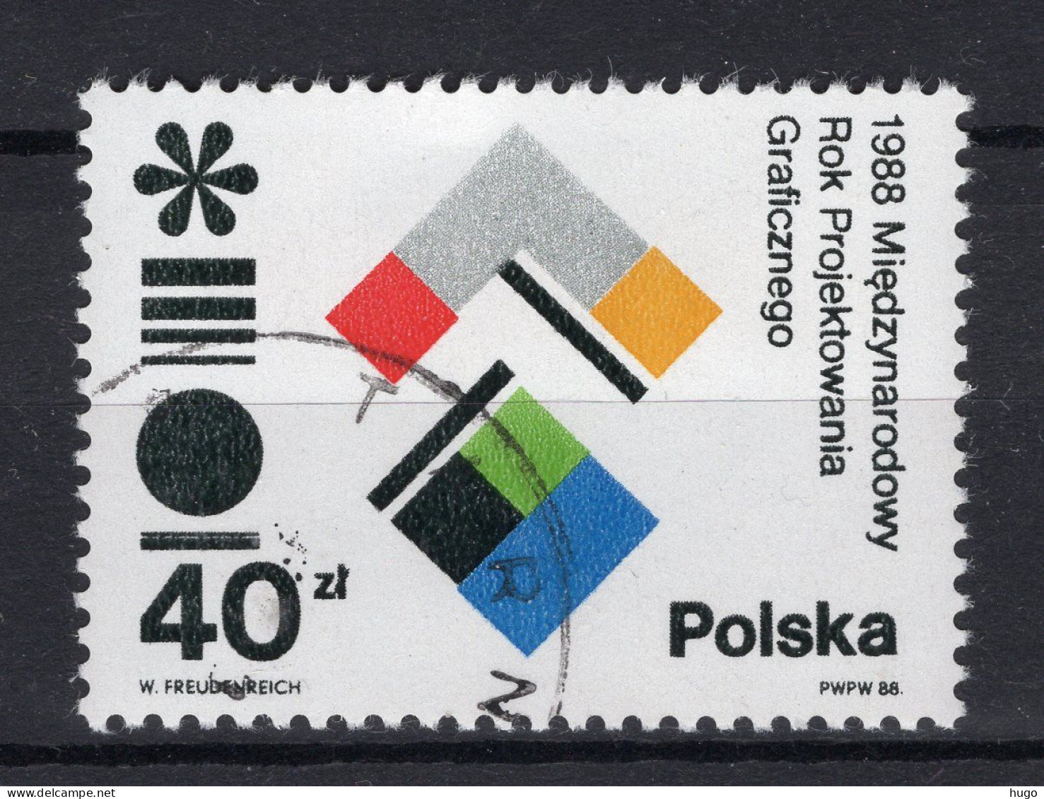 POLEN Yt. 2948° Gestempeld 1988 - Used Stamps