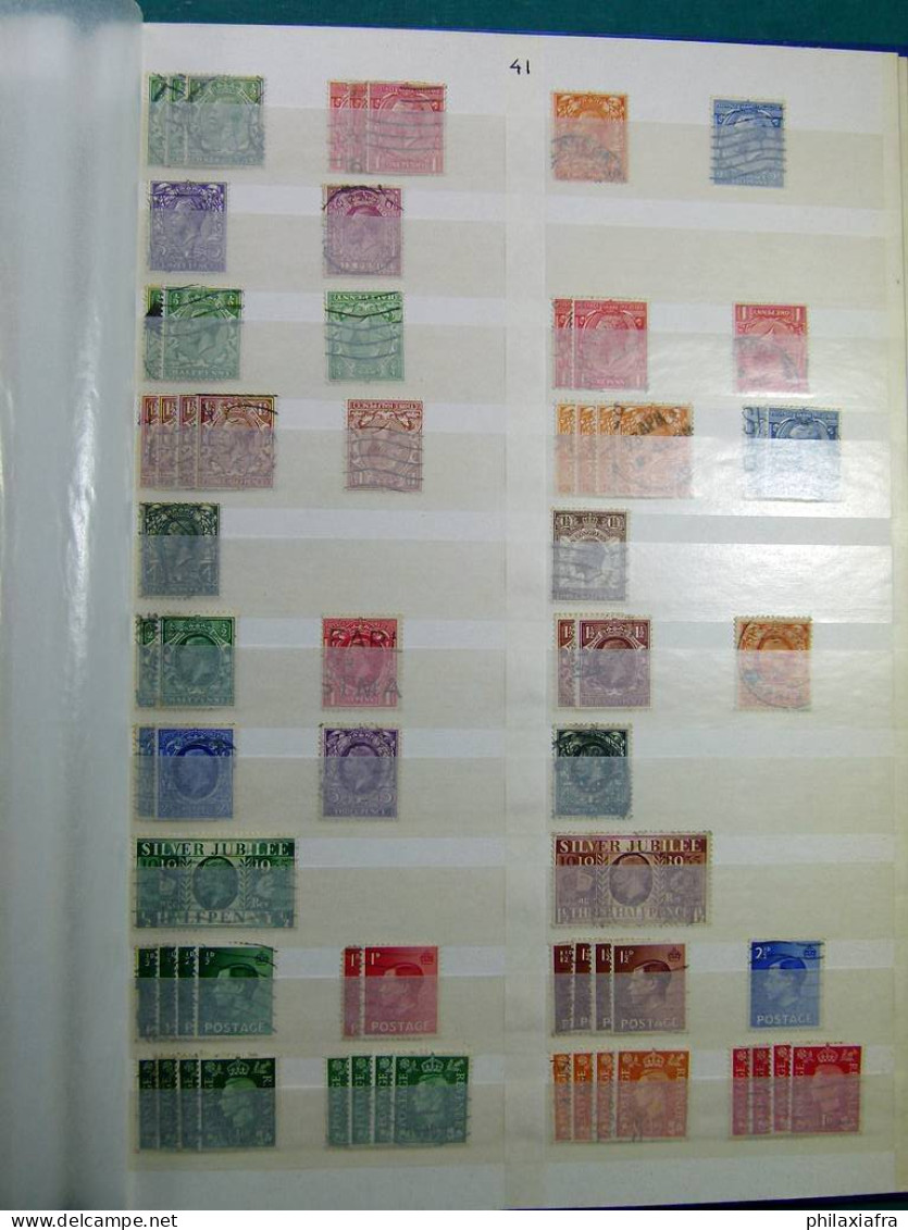 Collection Europa Mondo, sur classeur, avec timbres oblitérés, même répété