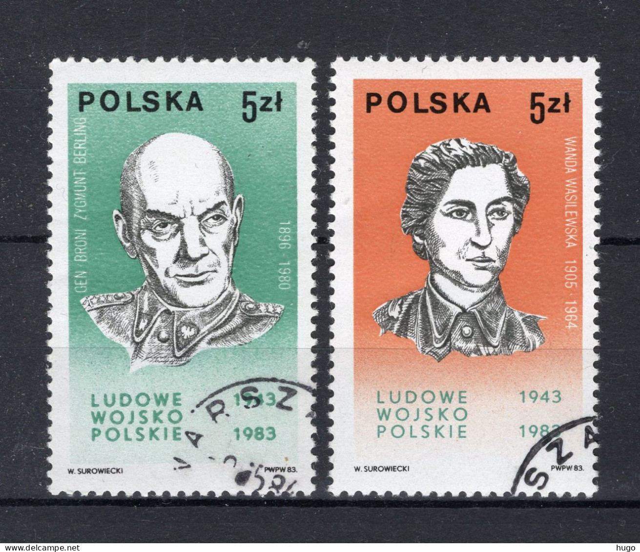 POLEN Yt. 2695/2696° Gestempeld 1983 - Used Stamps