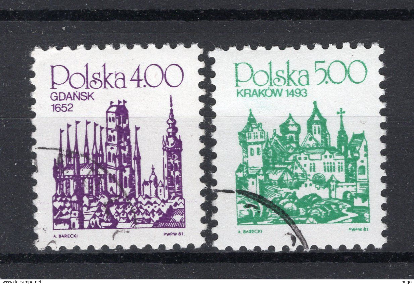 POLEN Yt. 2568/2569° Gestempeld 1981 - Used Stamps