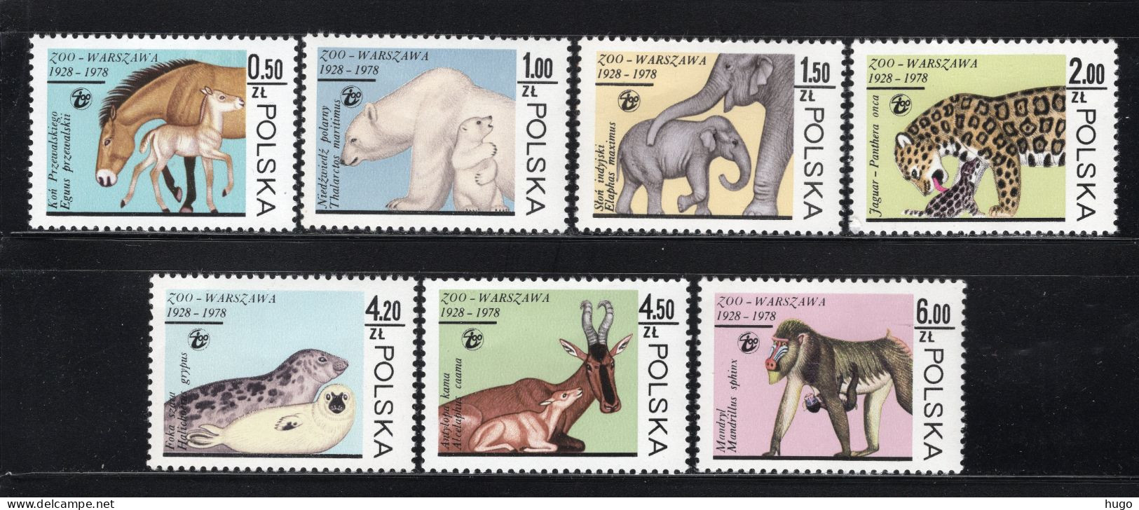 POLEN Yt. 2414/2420 MNH 1978 - Unused Stamps