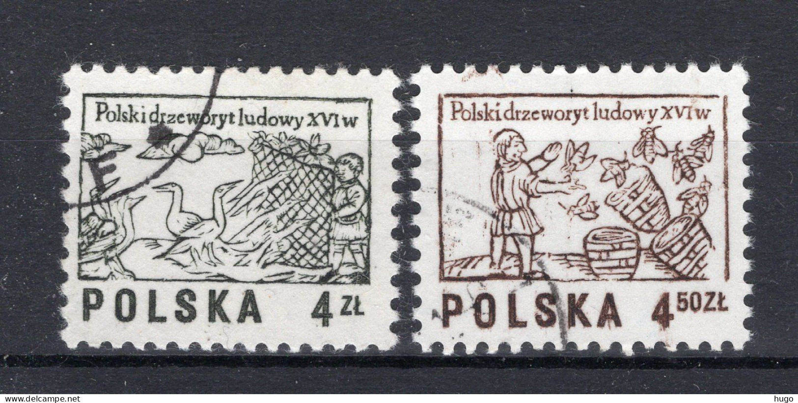 POLEN Yt. 2366/2367° Gestempeld 1977 - Used Stamps