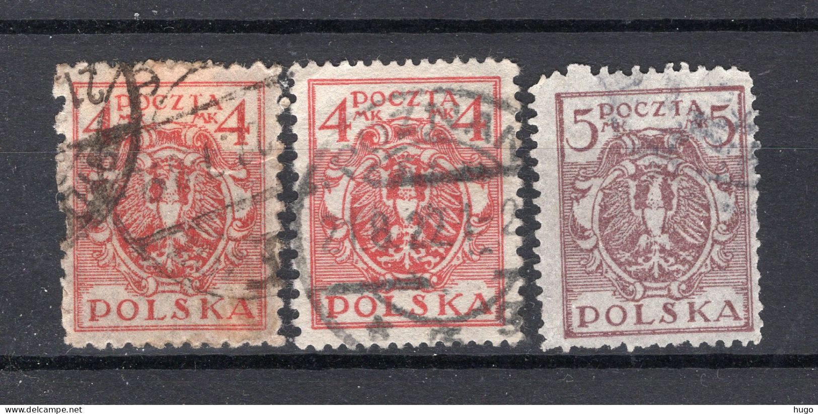 POLEN Yt. 221/222° Gestempeld 1921-1922 - Used Stamps