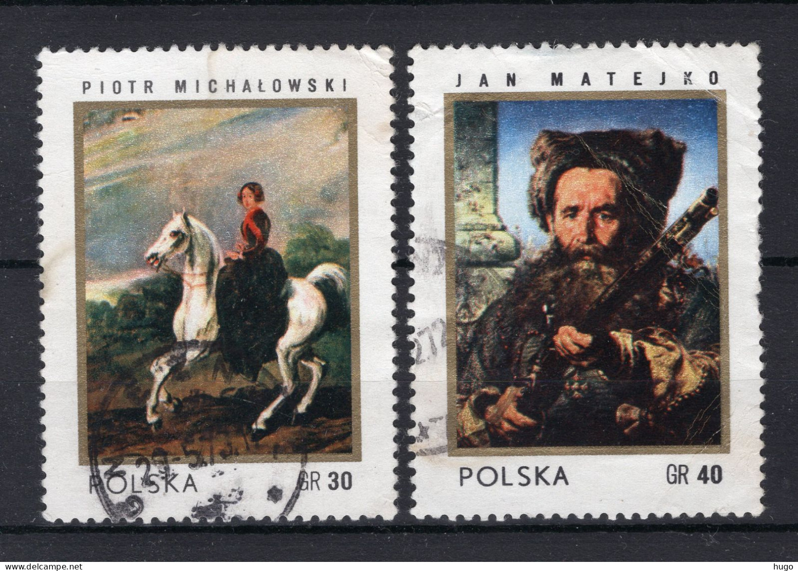 POLEN Yt. 2031/2032° Gestempeld 1972 - Used Stamps