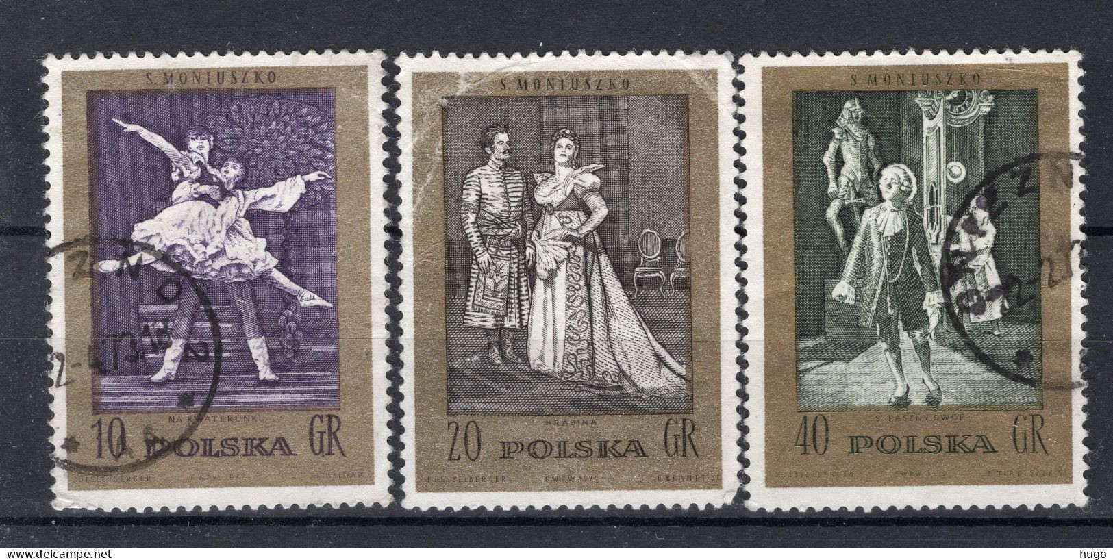 POLEN Yt. 2019/2021° Gestempeld 1972 - Used Stamps