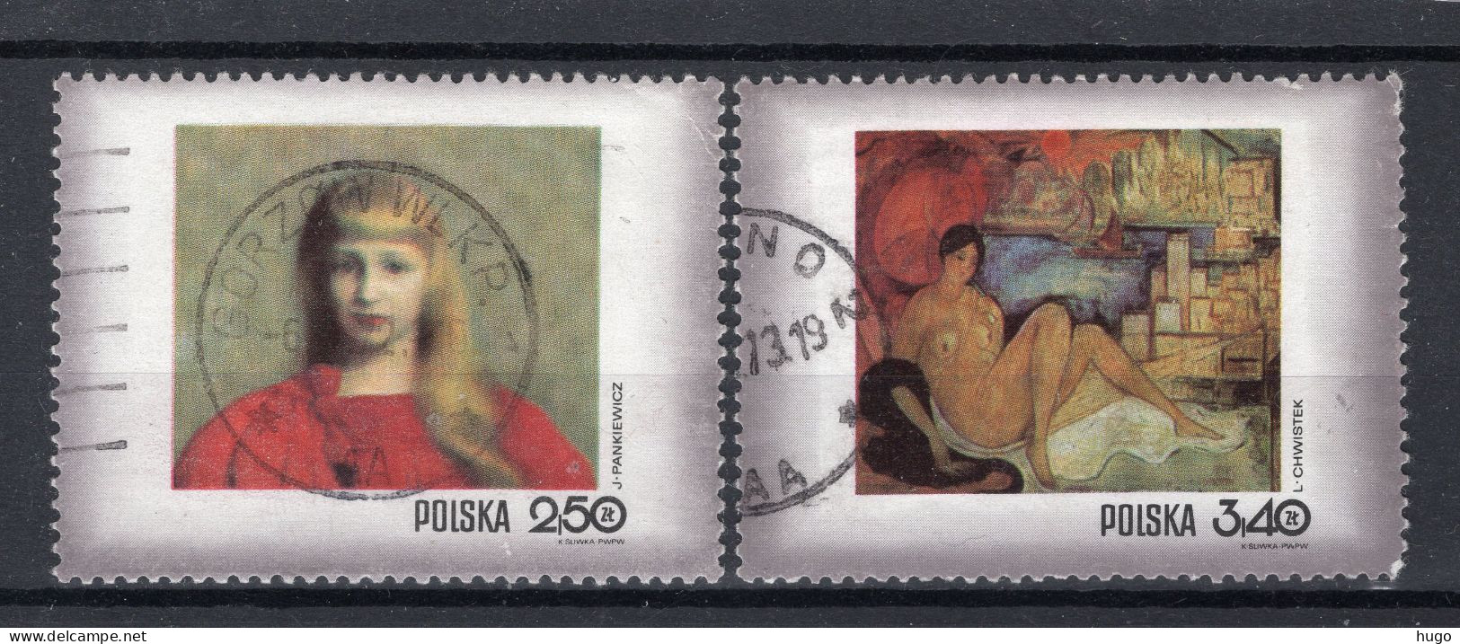 POLEN Yt. 1960/1961° Gestempeld 1971 - Used Stamps