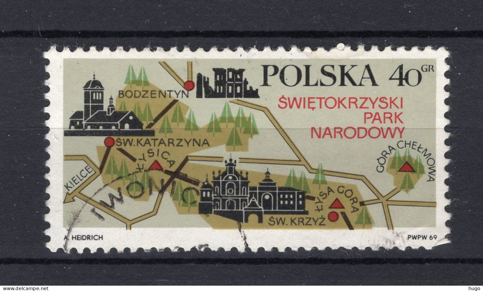 POLEN Yt. 1766° Gestempeld 1969 - Used Stamps