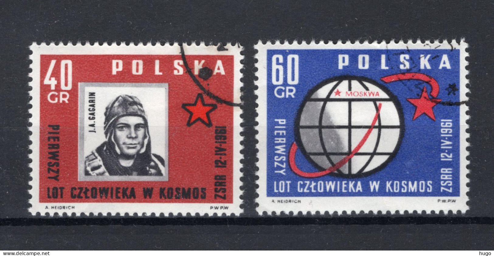 POLEN Yt. 1090/1091° Gestempeld 1961 -1 - Used Stamps