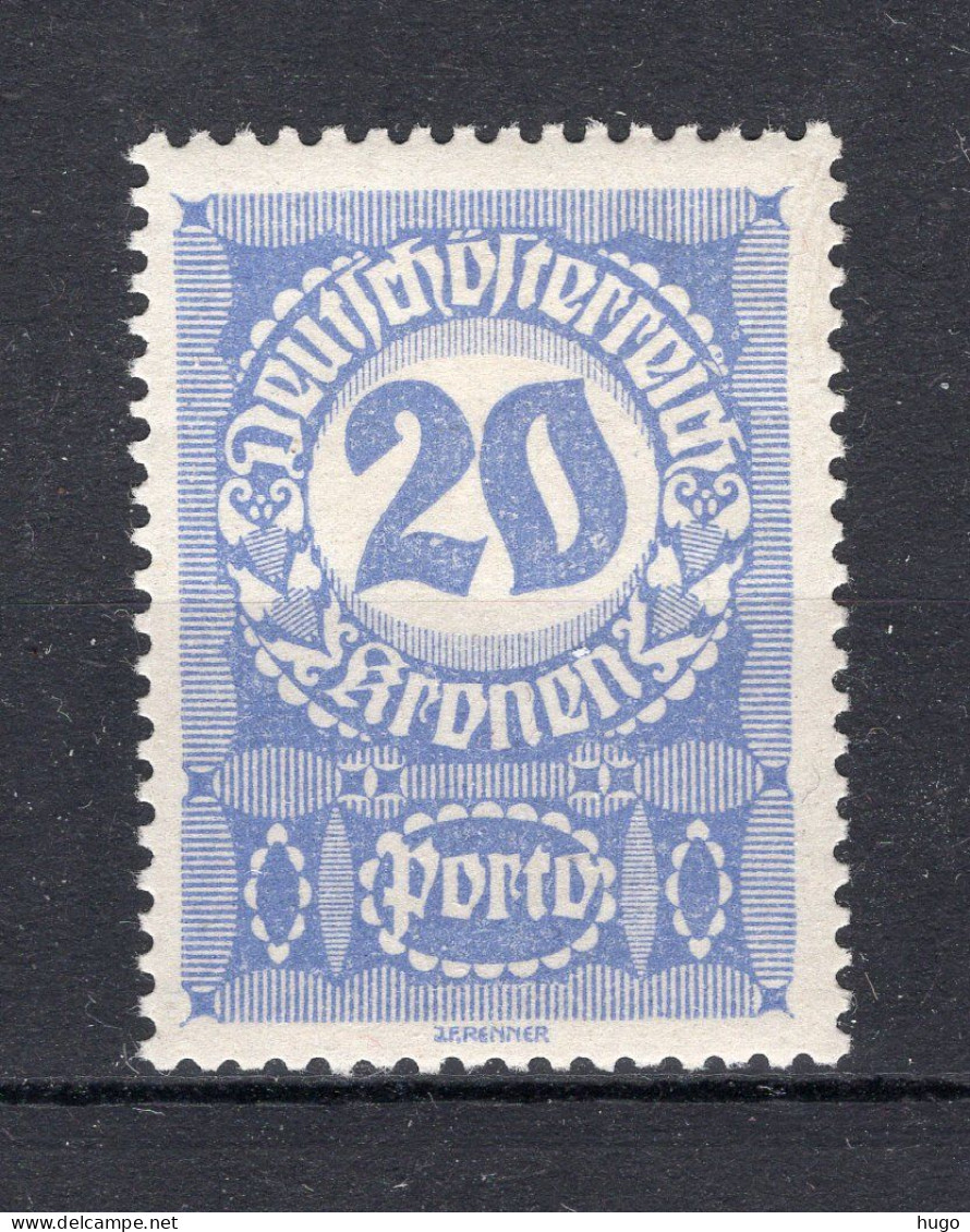 OOSTENRIJK Yt. T92 MH Portzegels 1919-1921 - Postage Due