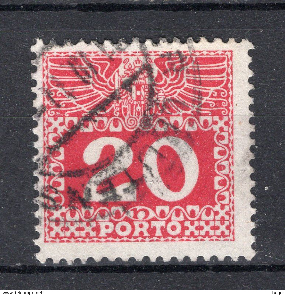 OOSTENRIJK Yt. T39° Gestempeld Portzegels 1908-1910 - Postage Due