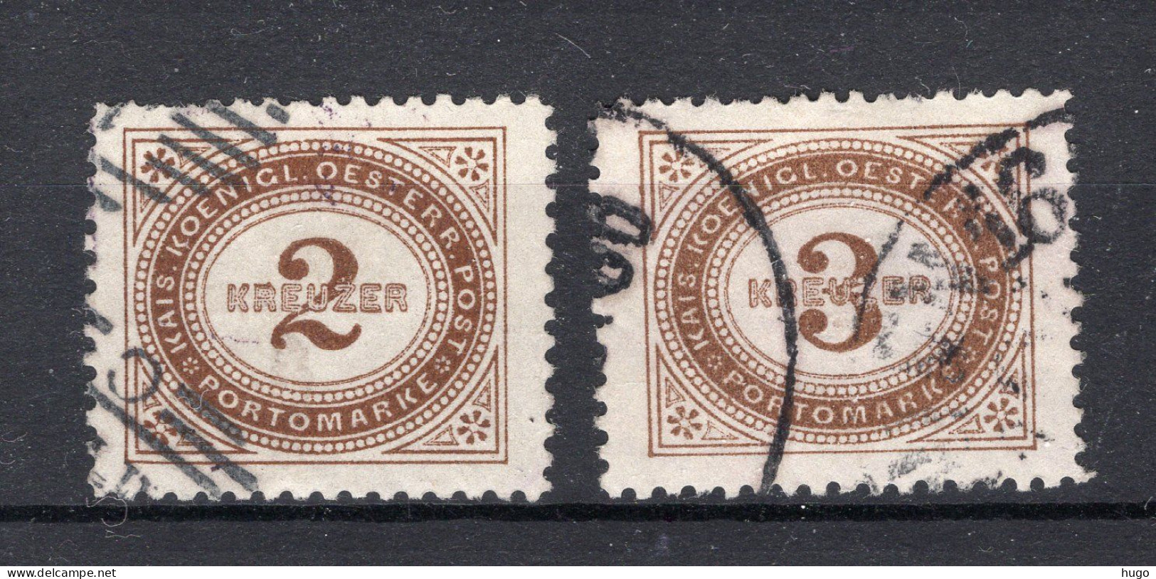 OOSTENRIJK Yt. T23/24° Gestempeld Portzegels 1900 -1 - Postage Due