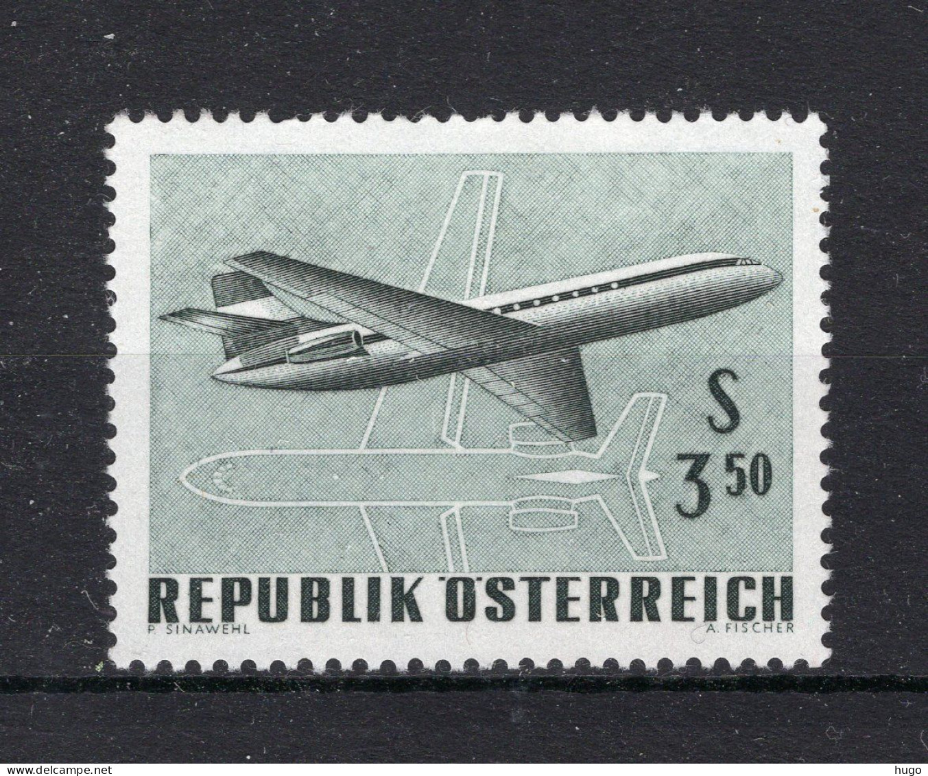 OOSTENRIJK Yt. PA65 (*) Zonder Gom Luchtpost 1968 - Sonstige & Ohne Zuordnung