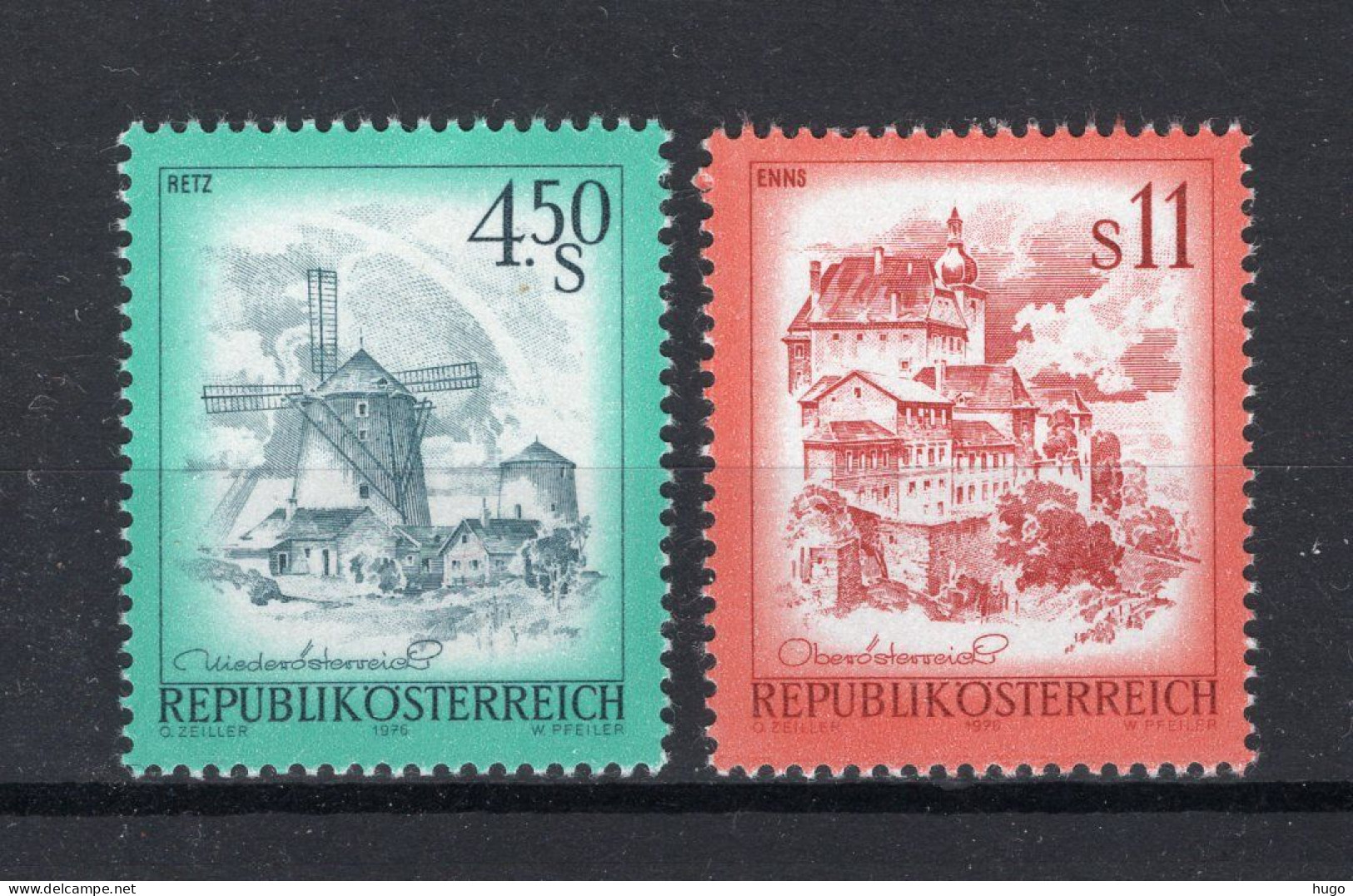OOSTENRIJK Yt. 1348/1349 MNH 1976 - Unused Stamps