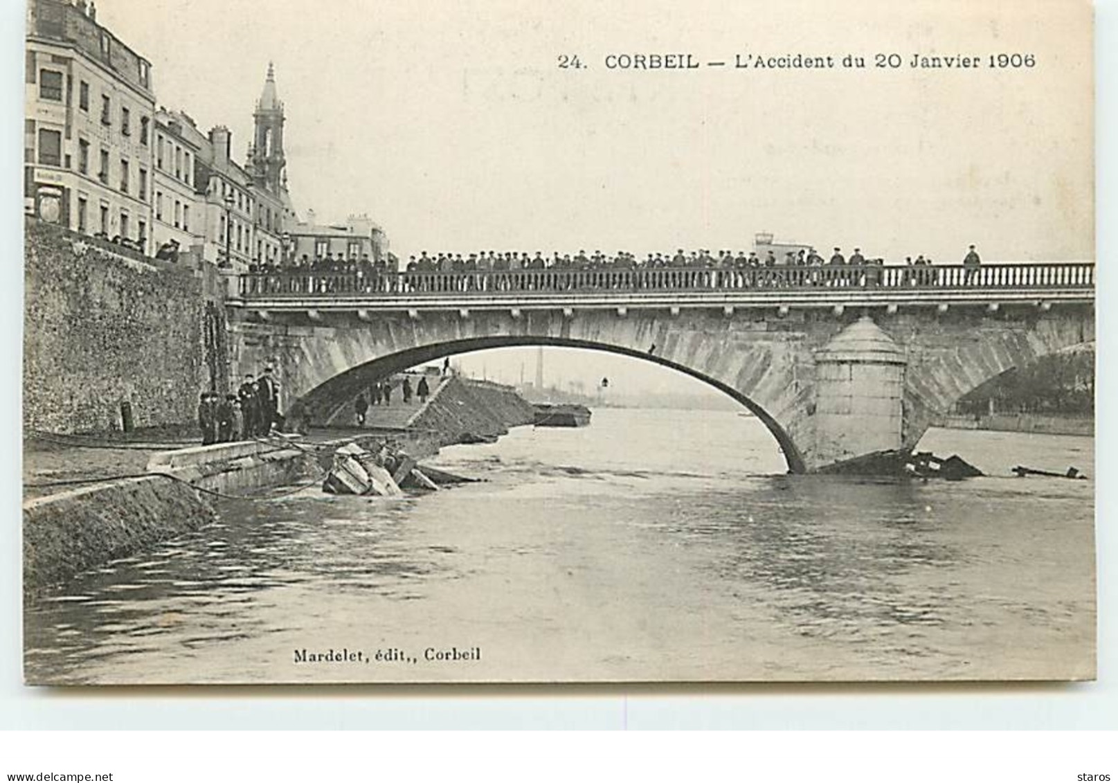 CORBEIL - L'Accident Du 20 Janvier 1906 - Corbeil Essonnes