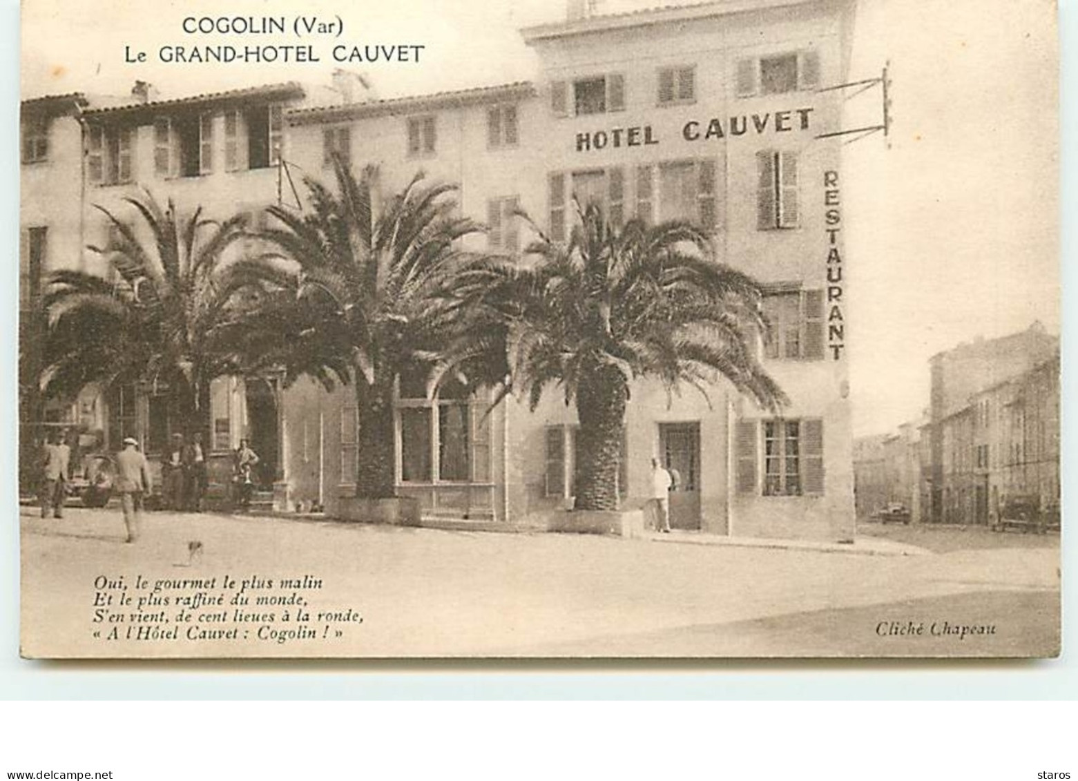 COGOLIN - Le Grand-Hôtel Cauvet - Cogolin