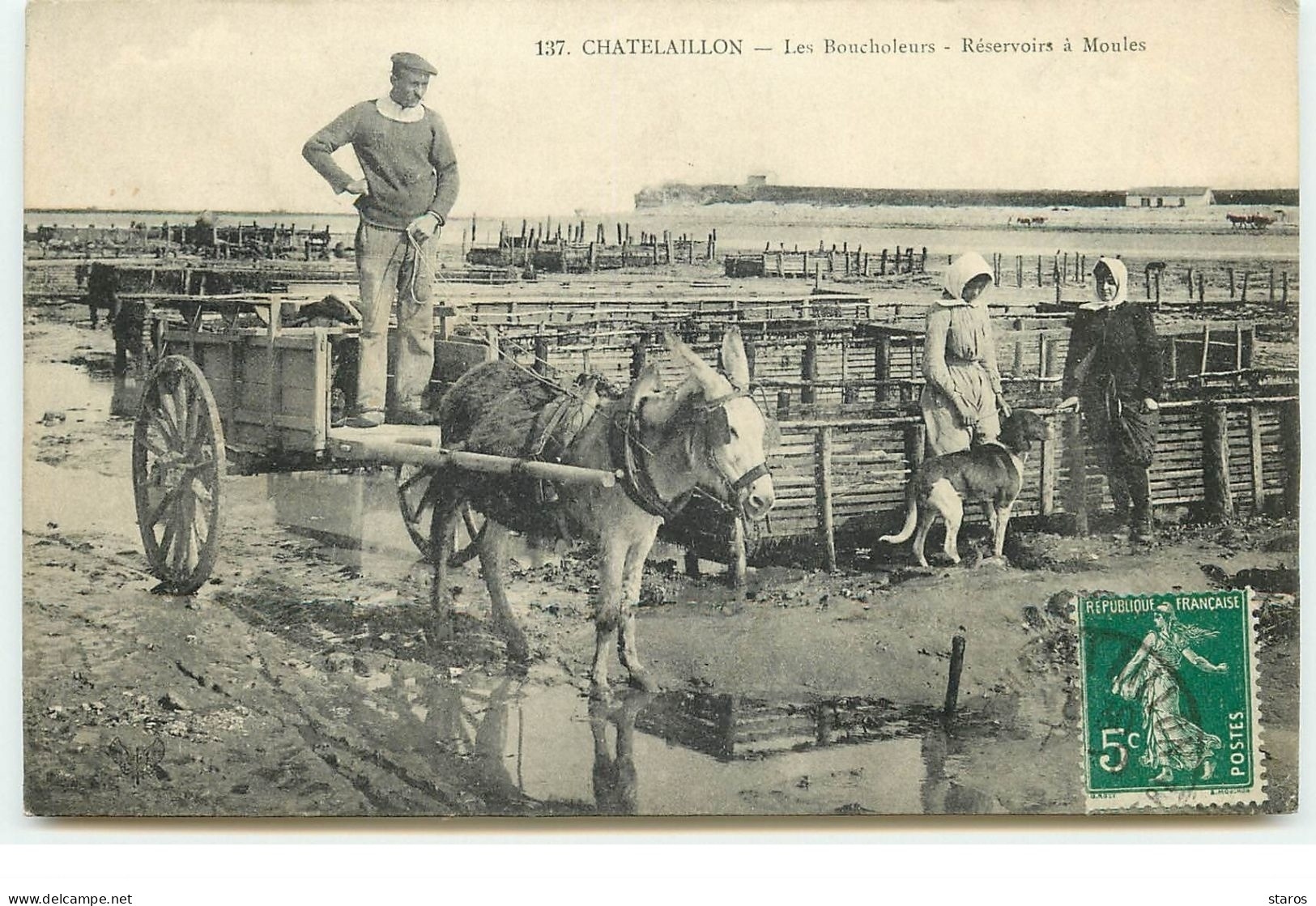 CHATELAILLON - Les Boucholeurs - Réservoirs à Moules - Châtelaillon-Plage