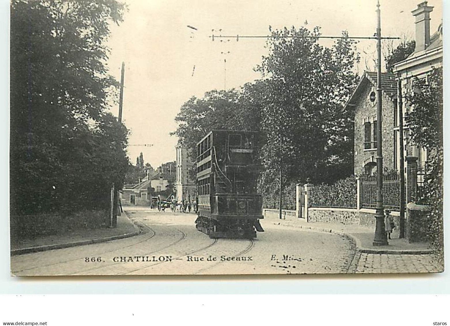 CHATILLON - Rue De Sceaux - Tramway - Châtillon