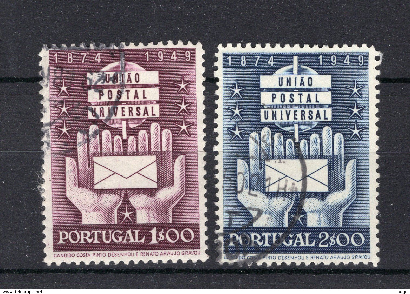 PORTUGAL Yt. 726/727° Gestempeld 1949 - Oblitérés