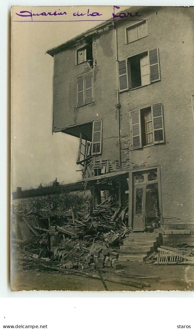 CHALONS - Quartier De La Gare Après Les Bombardements - Châlons-sur-Marne