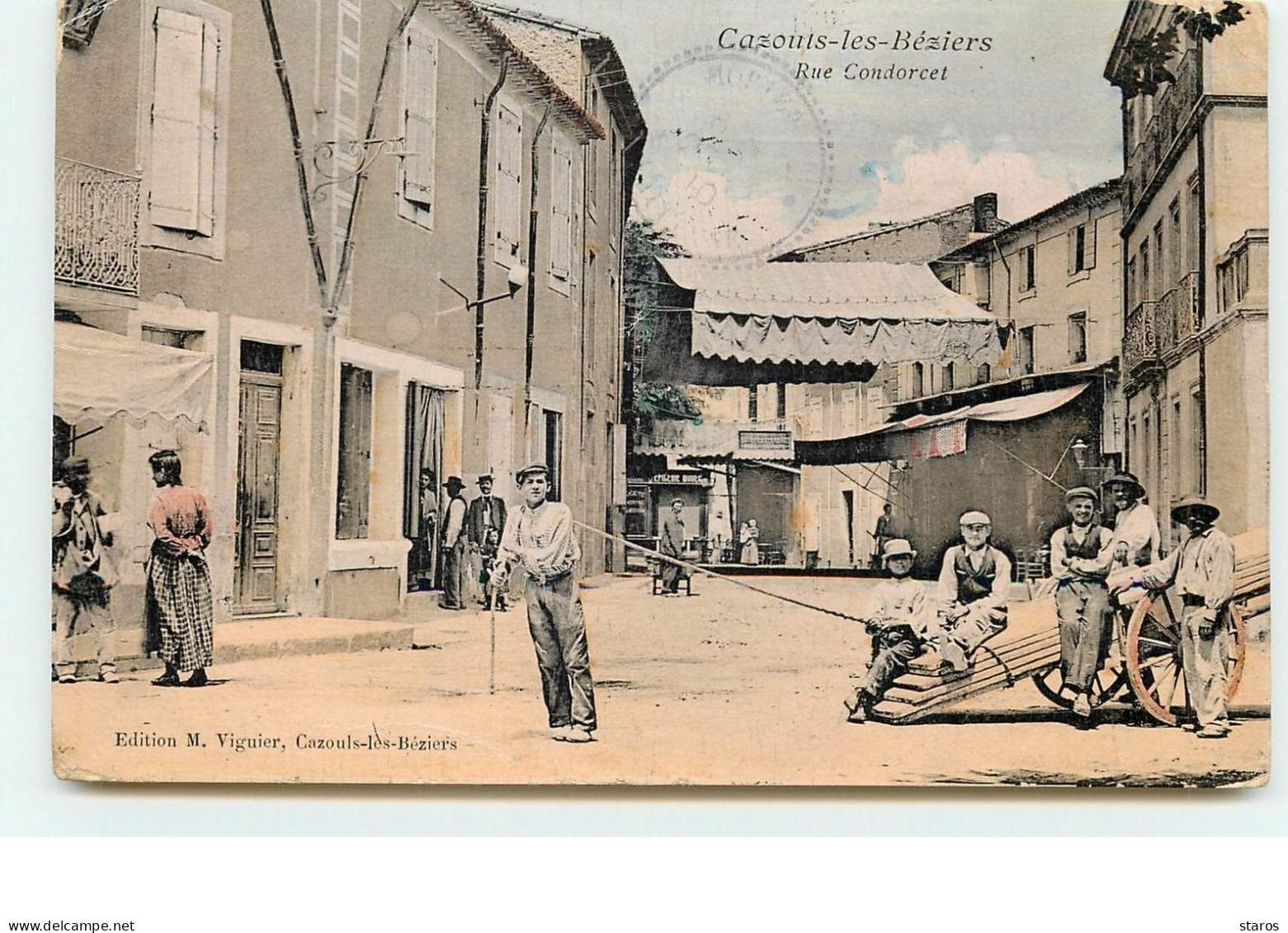 CAZOULS-LES-BEZIERS - Rue Condorcet - Other & Unclassified