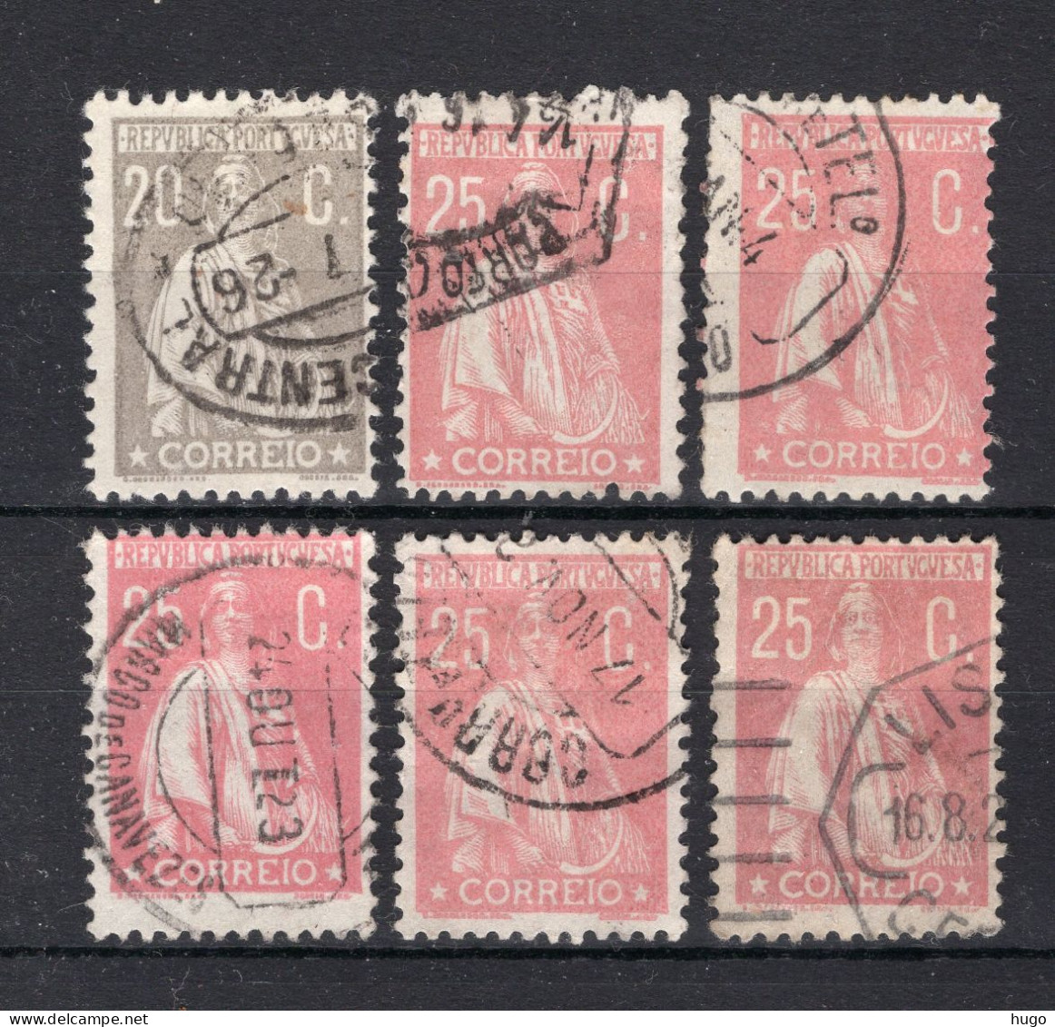 PORTUGAL Yt. 280/281° Gestempeld 1923 - Used Stamps