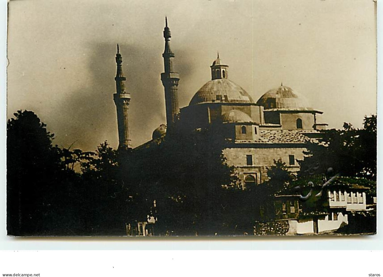 BROUSSE - BURSA - Carte Photo N°8 - Vue Générale D'une Mosquée - Turkey