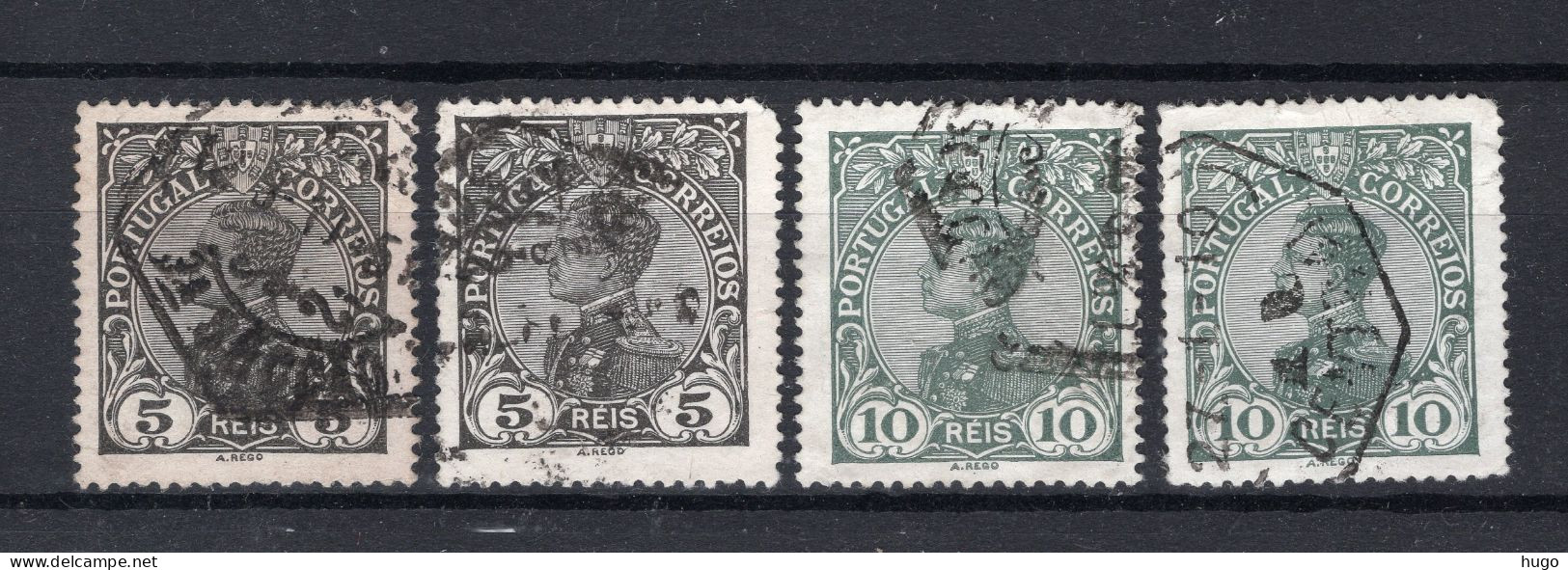 PORTUGAL Yt. 155/156° Gestempeld 1910 - Used Stamps