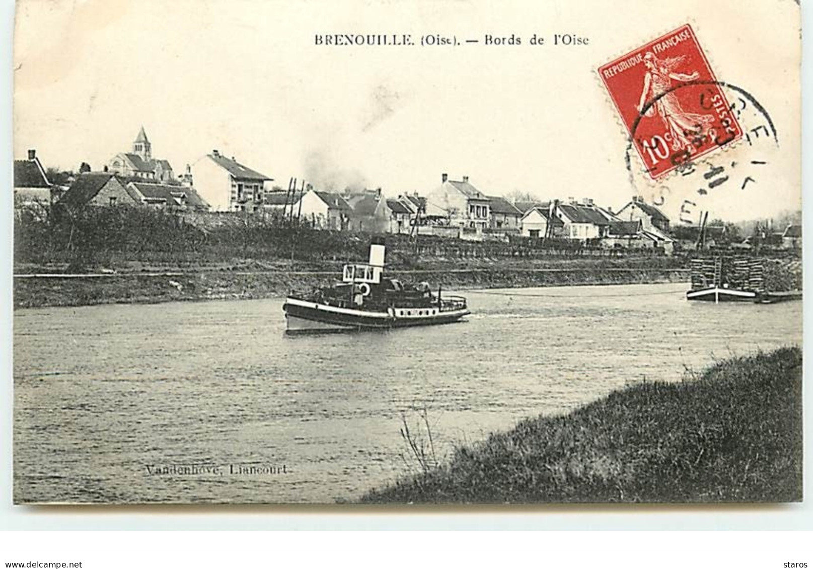 BRENOUILLE - Bords De L'Oise - Batellerie - Guêpe - Sonstige & Ohne Zuordnung