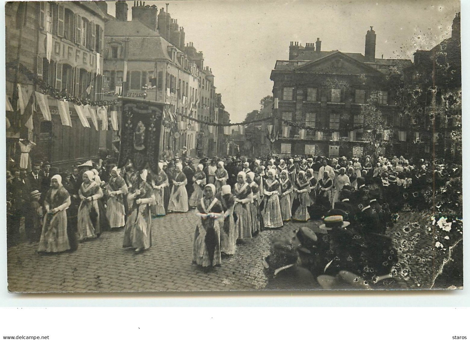 BOULOGNE-SUR-MER - Carte-Photo De Pélerinage - E. Dejonghe Reporter Photo - Boulogne Sur Mer