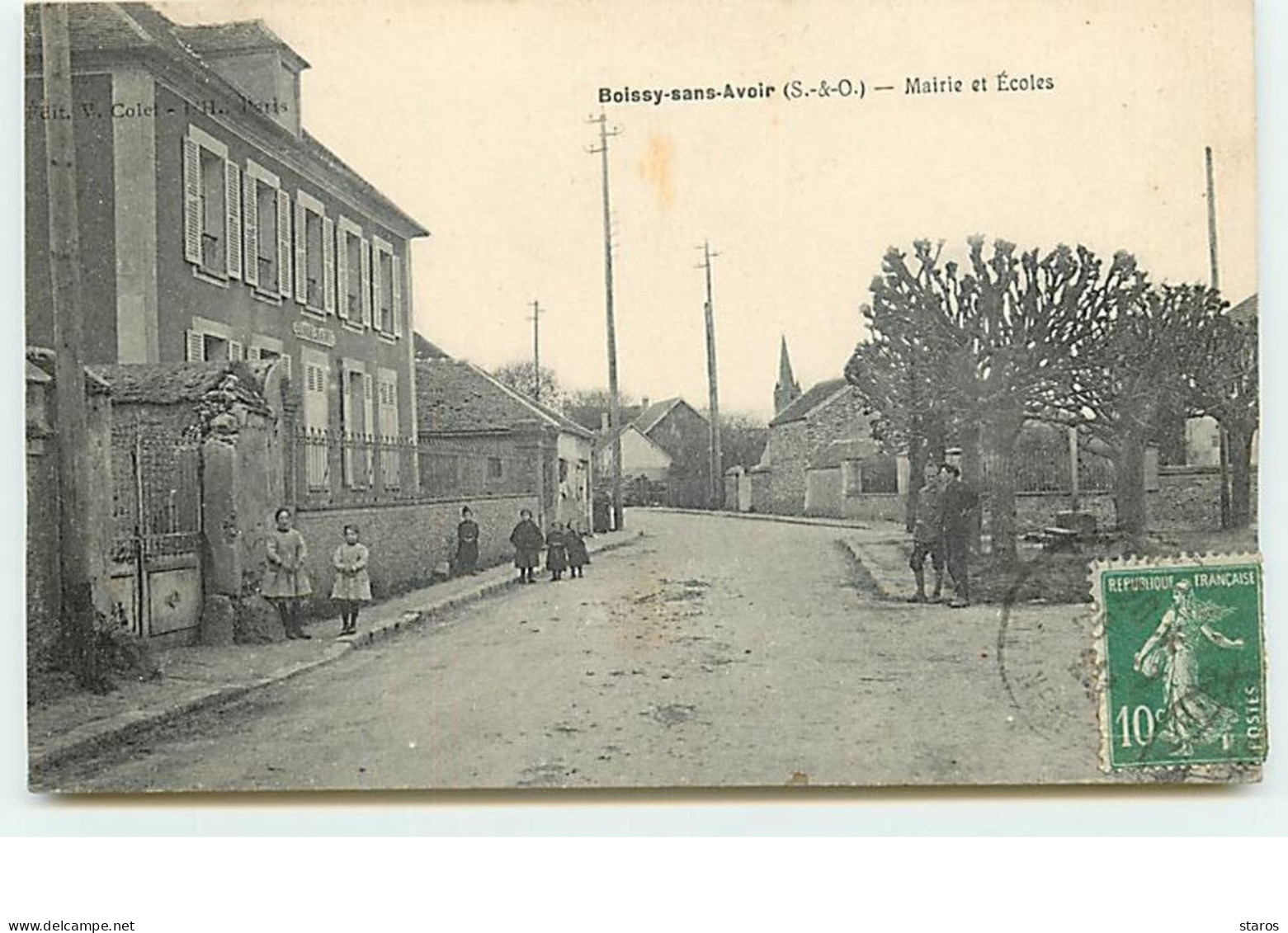 BOISSY-SANS-AVOIR - Mairie Et Ecoles - Sonstige & Ohne Zuordnung
