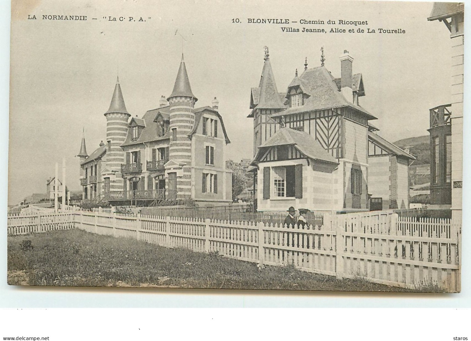 BLONVILLE - Chemin Du Ricoquet - Villas Jeanne, Alice Et De La Tourelle - Autres & Non Classés