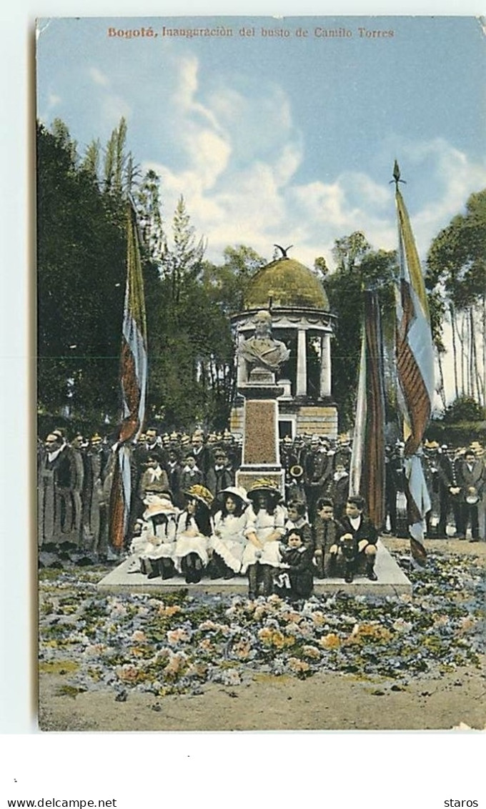 BOGOTA - Inauguracion Del Busto De Camilo Torres - Colombie