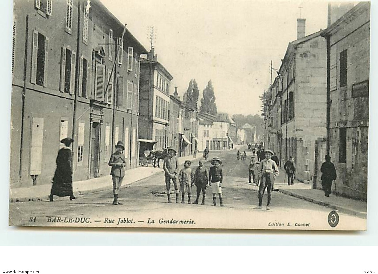 BAR-LE-DUC - Rue Joblot - La Gendarmerie - Bar Le Duc