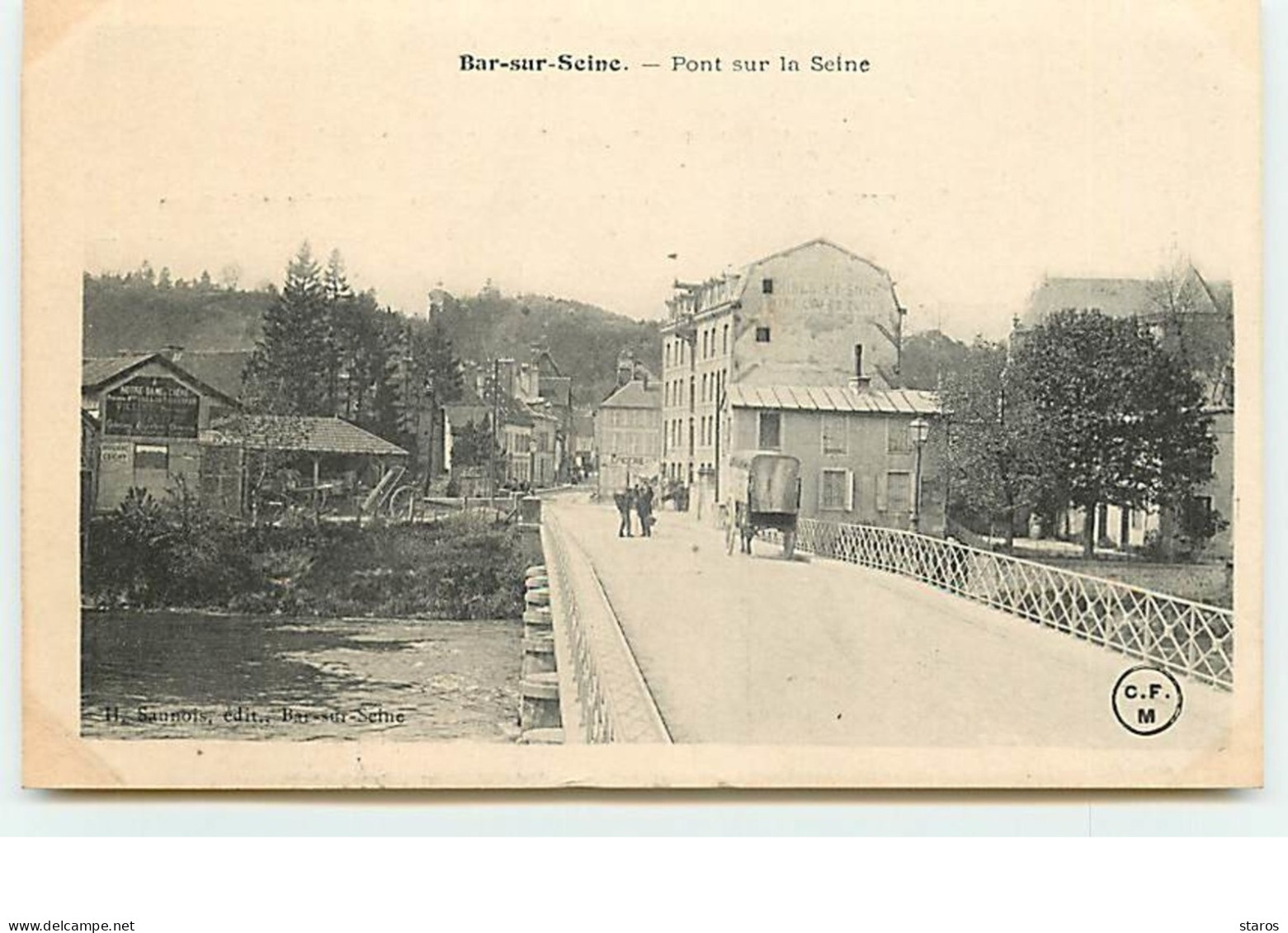 BAR-SUR-SEINE - Pont Sur La Seine - Bar-sur-Seine