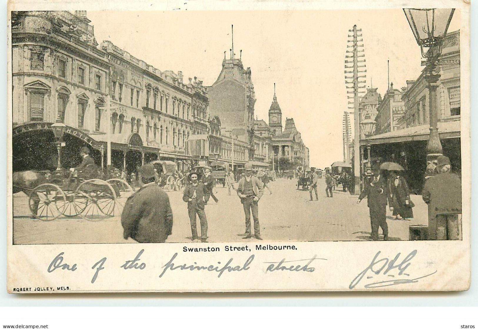 AUSTRALIE - MELBOURNE - Swanston Street - Melbourne