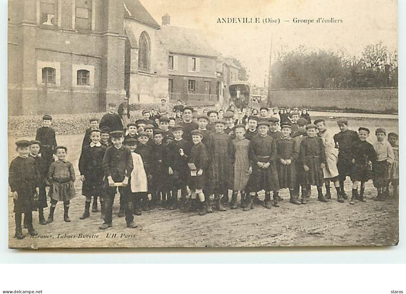 ANDEVILLE - Groupe D'écoliers - Andere & Zonder Classificatie