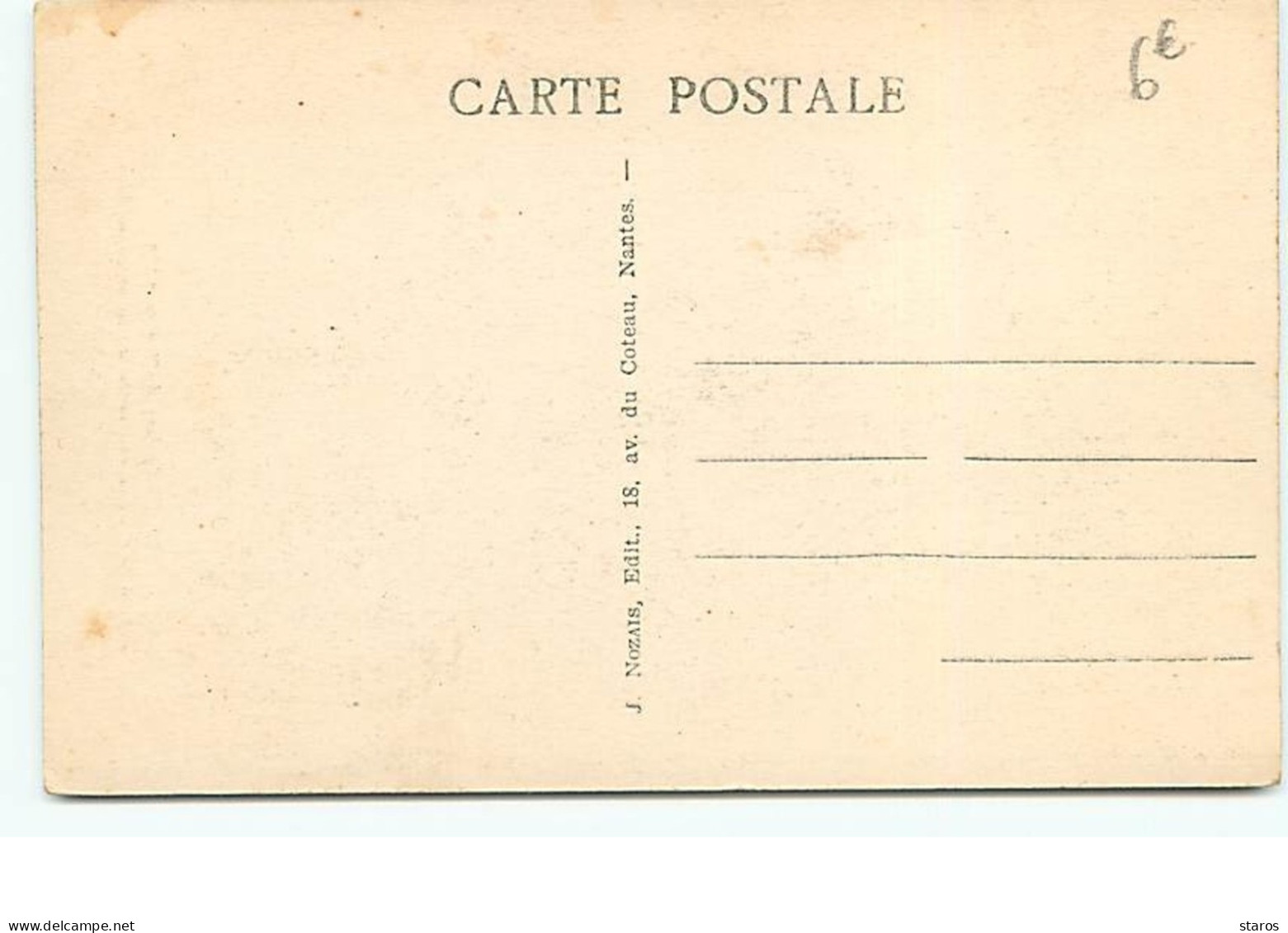 10 - Mi-Carême De NANTES 1932 - Tagada Et "A La Recherche De La Strastosphère" - Nantes