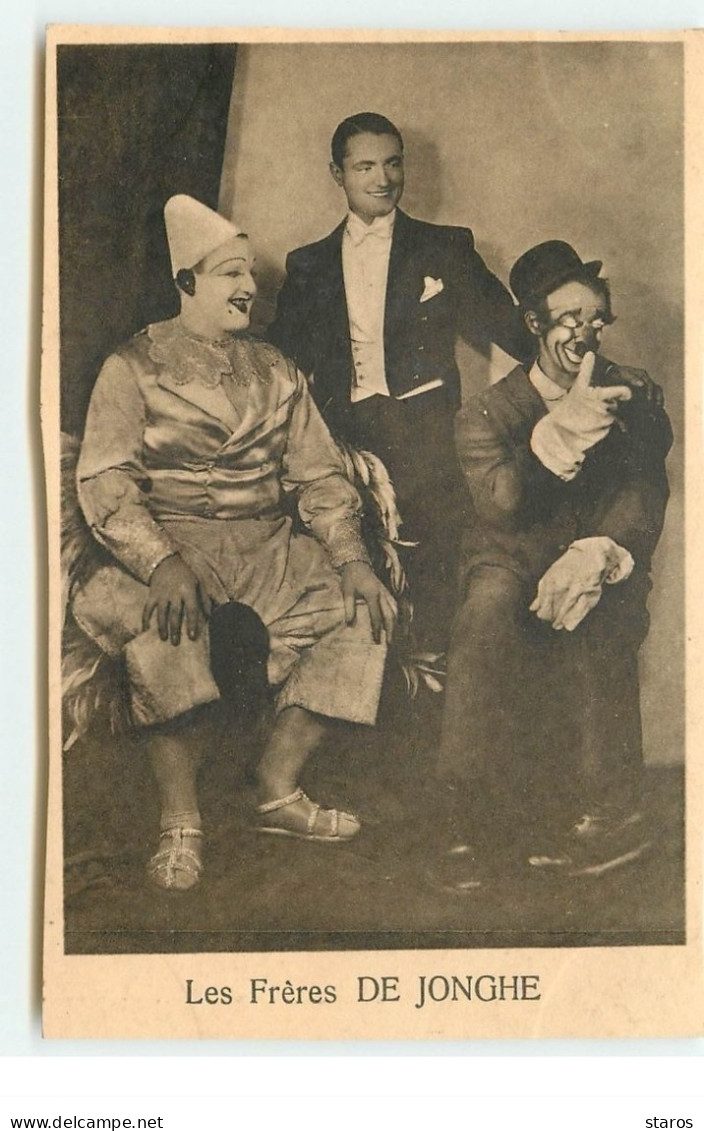 Les Frères De Jonghe - Clowns - Circus