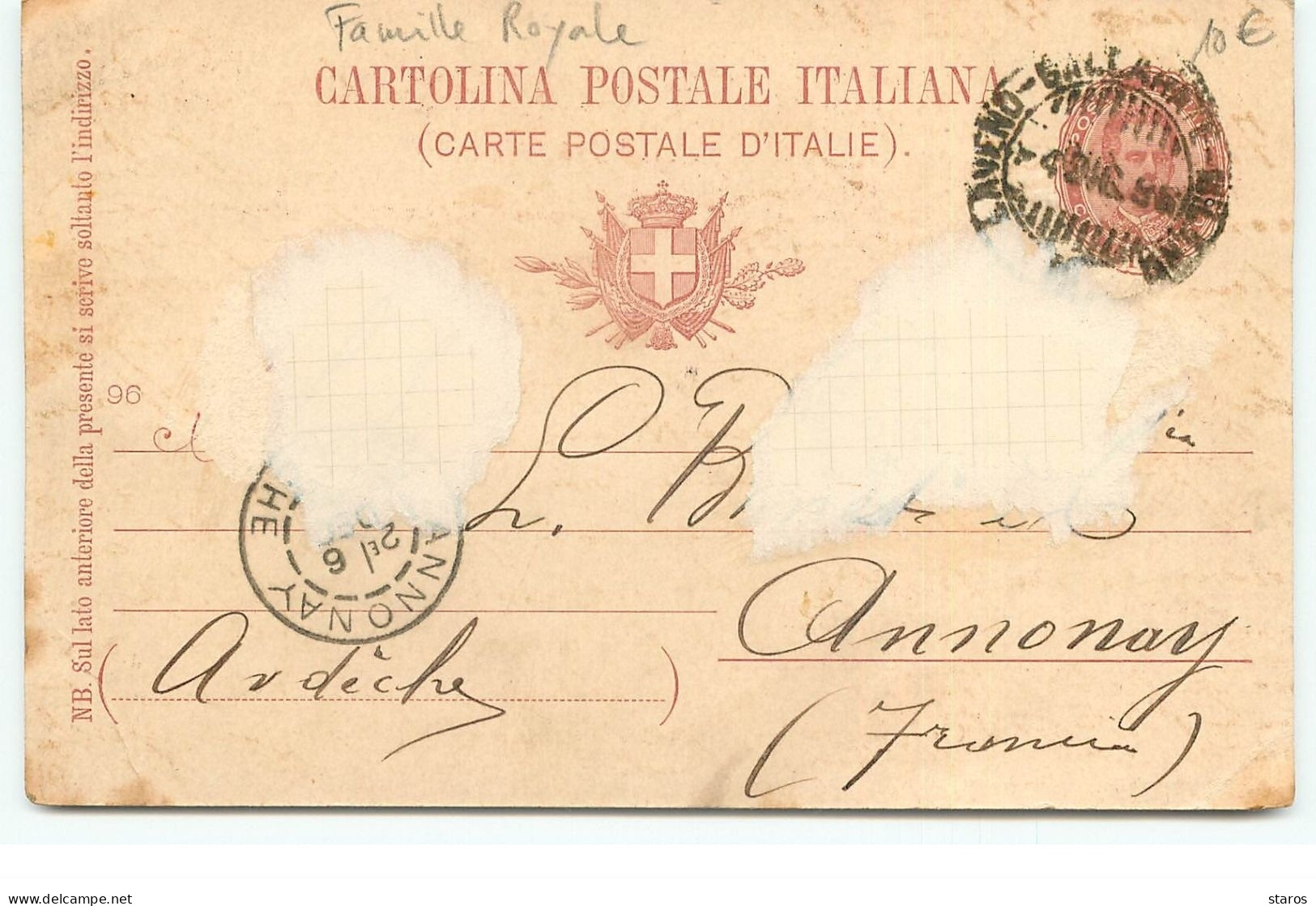 Le Nozze Di S.A.R. Il Principe Di Napoli Con La Principessa Elena Di Montenegro 1896 - Royal Families