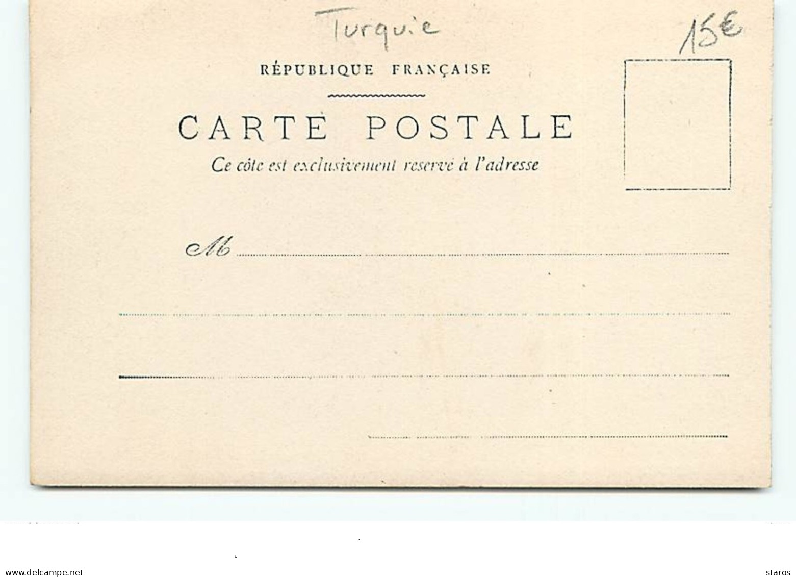 Carte-Photo - Deux Hommes Turcs - Rasge - Coiffeur - Barbier - Turkey