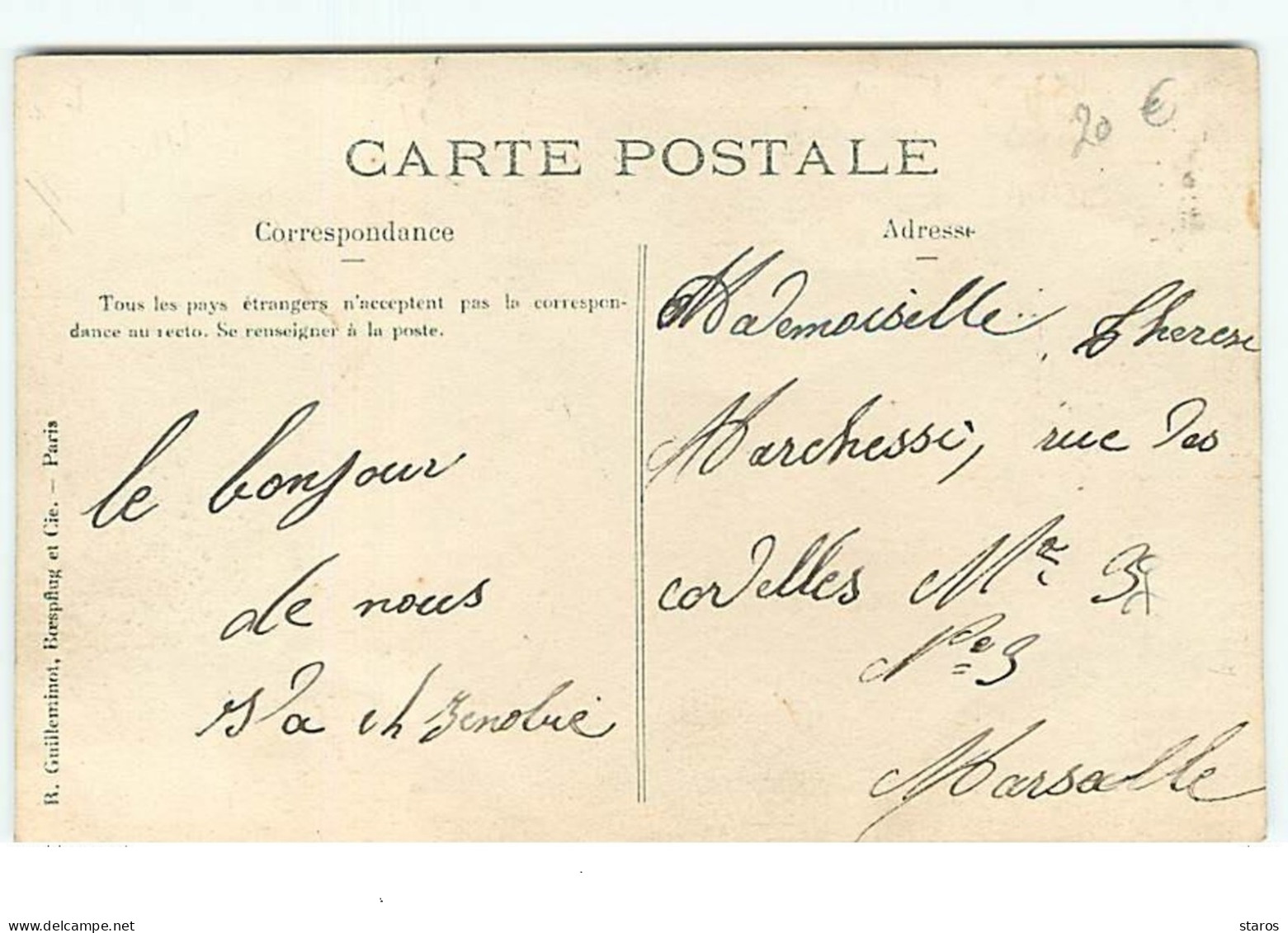 Carte-Photo - Devanture - Beurres & Fromages - Winkels